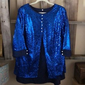 Shimmery and Stunning Tunic